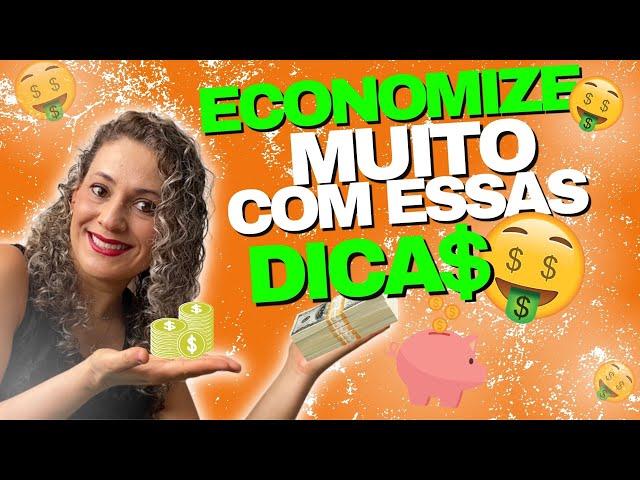 20 DICAS PARA ECONOMIZAR DINHEIRO no dia a dia que fazem a diferença! DICAS DE ECONOMIA DOMÉSTICA!