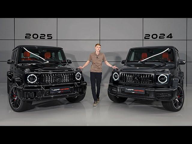 2025 vs 2024 Mercedes G63 AMG