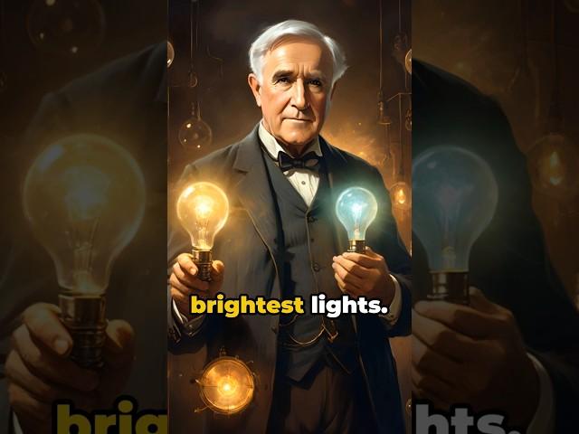 Illuminating facts about Thomas Edison #thomasedison #randomfacts #youtubeshorts