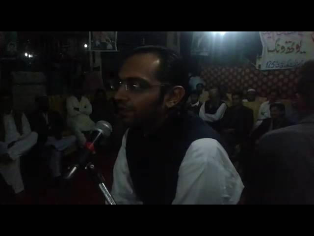 SHAHBAZ SHEIKH VICE PRESIDENT SINDH PMLN (YW) SPEECH ON KASHMIR DAY