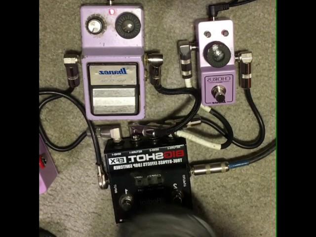 Ibanez Chorus Pedal Comparison vintage CS9 vs Mini