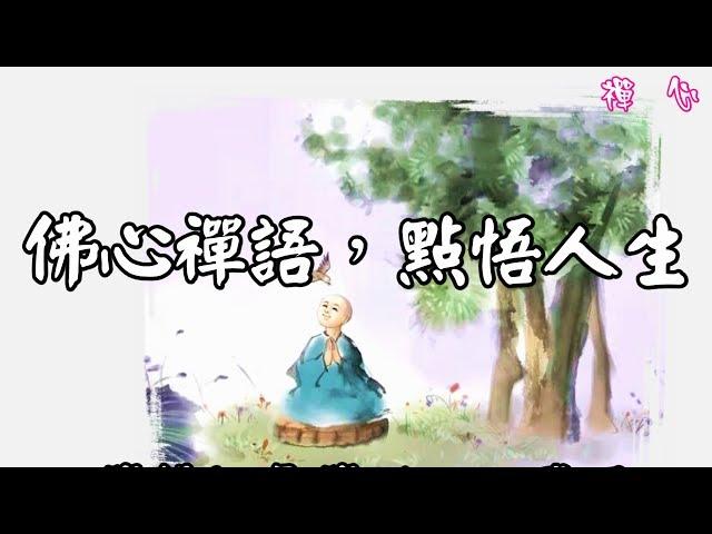 【禪 心】佛心禪語，點悟人生