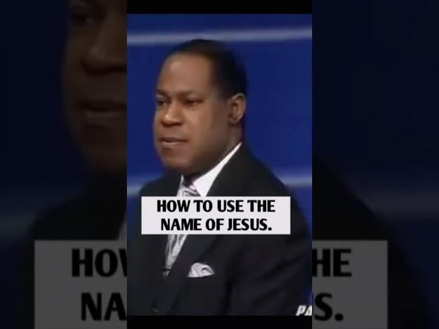 HOW TO USE THE NAME OF JESUS || PASTOR CHRIS OYAKHILOME #pastorchrisoyakhilome #shorts