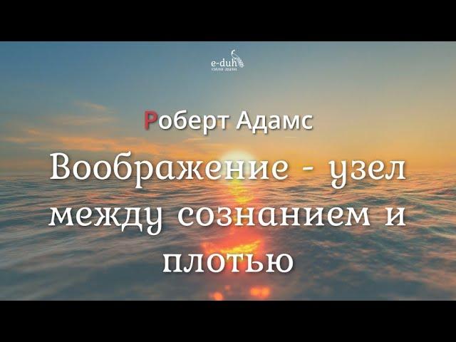 Роберт Адамс - Воображение - узел между сознанием и плотью [Nikosho]