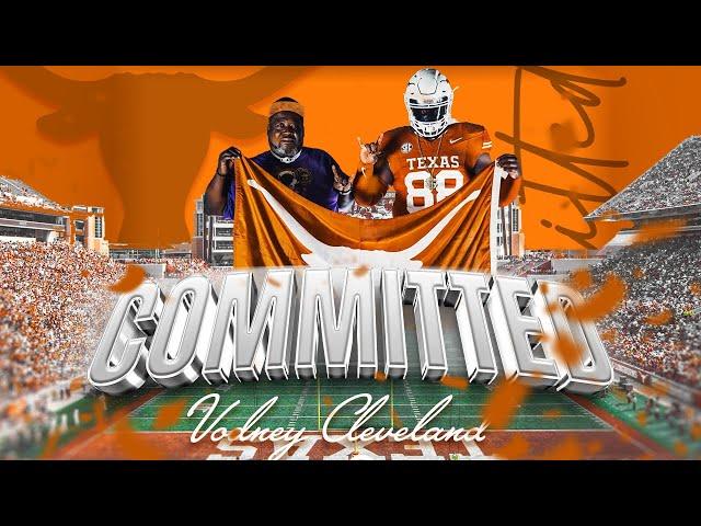 BREAKING: Vodney Cleveland COMMITS to the Longhorns | Texas Recruiting | Steve Sarkisian | NCAA