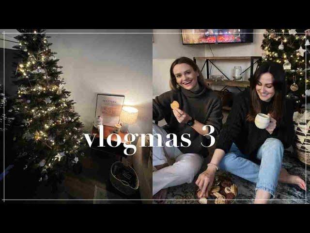 Vlogmas 3 | ubieranie choinki, przedświąteczne śledziki