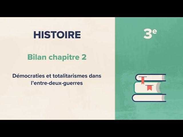 Démocraties et totalitarismes dans l'entre-deux-guerres (Histoire 3e)