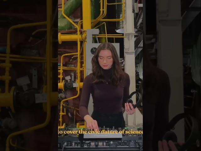 Our experiment with #dj Greta Margo to explore Lithuania's Energy and Technology Museum with #music