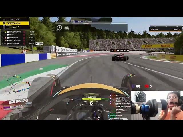 F1 23 - Direct Drive Wheels Are DANGEROUS