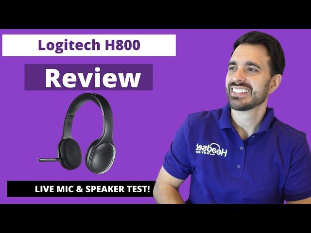 Logitech H800 REVIEW - Wireless Headset - MIC & SPEAKER TEST!