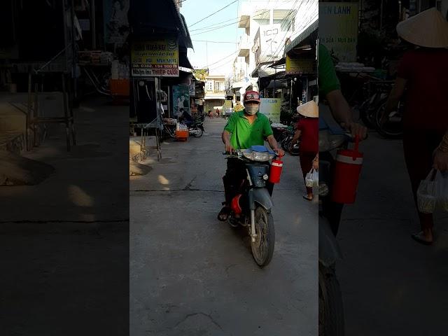 Khu chợ cũ Hòa Khánh buổi sáng #shorts│Yêu Miền Tây 63
