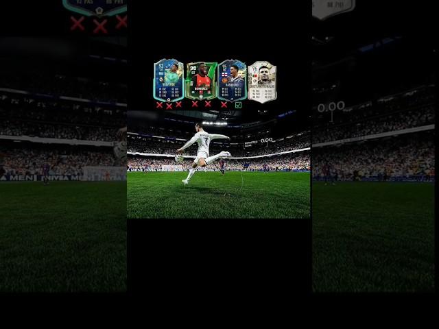 power shot valverde,boniface,rashford vs power shot Ronaldo ️#fc25 #ronaldo #powershot #football