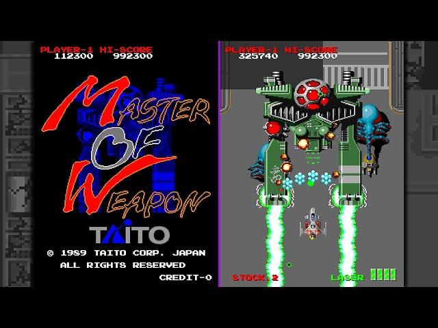 Master of Weapon Longplay (Arcade) [QHD]