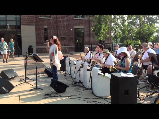 Ensemble Swing Time Band Maryville College's Dancing on the Plaza Playing "Alright, OK, You Win"