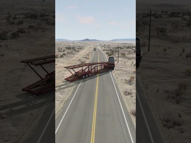 Realistic Highway Car Crash #89 - BeamNG.Drive