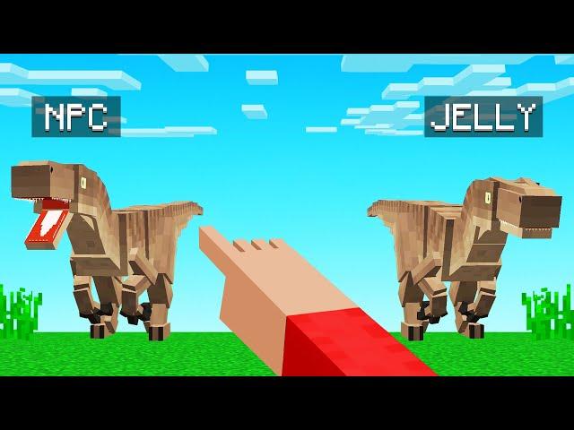 GUESS Which DINOSAUR Is The REAL JELLY! (Minecraft Guess Who)