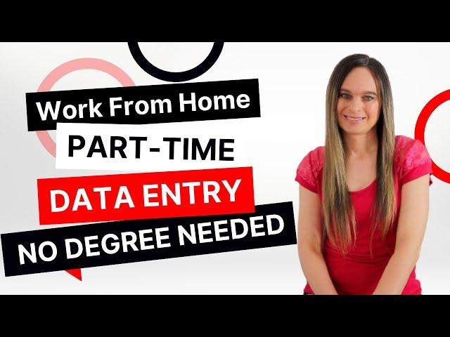 Part Time DATA ENTRY Specialist Work From Home Hiring Now In The US Only | No Degree Needed