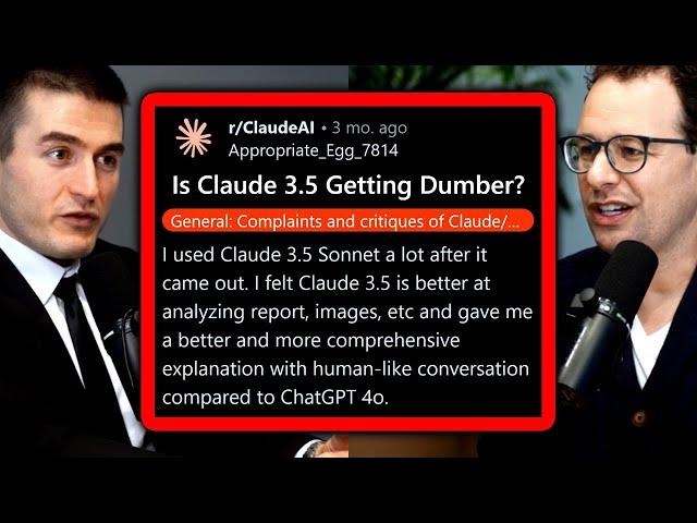 Is Claude getting dumber? - Anthropic CEO responds to conspiracy theory | Dario Amodei