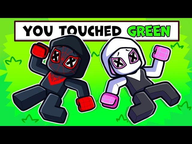 Roblox CAN'T TOUCH THE COLOR With Miles & Gwen!