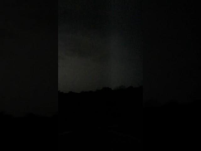 Lightning strikes in Tornado Alley