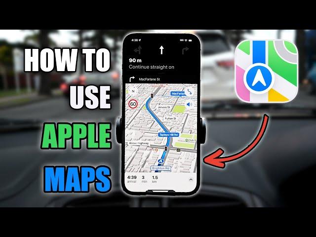 How to Use Apple Maps - iPhone Maps Tutorial