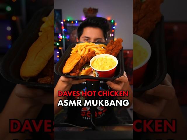 The BEST Dave’s Hot Chicken Meal Mukbang  | #ASMR