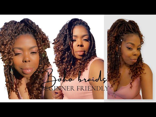 Toyotress hair review | boho braids | Best crochet hair | @Toyotress 