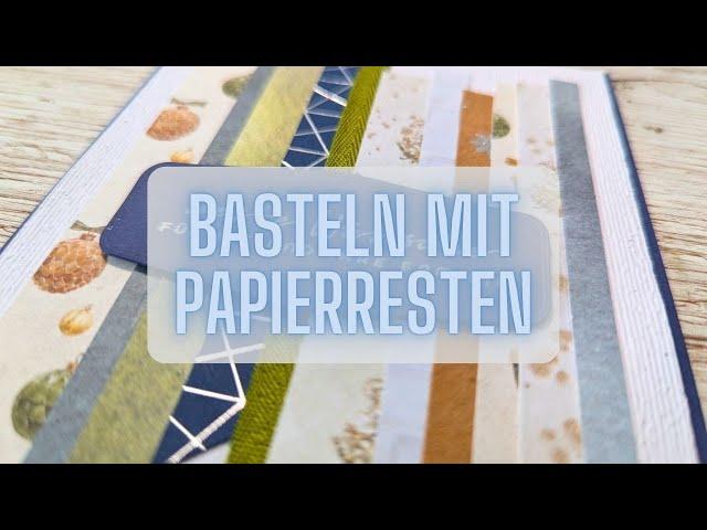 Elegante Weihnachtskarten aus Papierresten I Foil Pattern Paperpads und Luxe Paper Blöcke vom Action