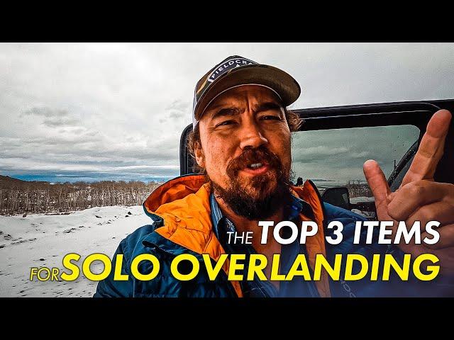 3 MUST HAVE items for solo adventures in a vehicle