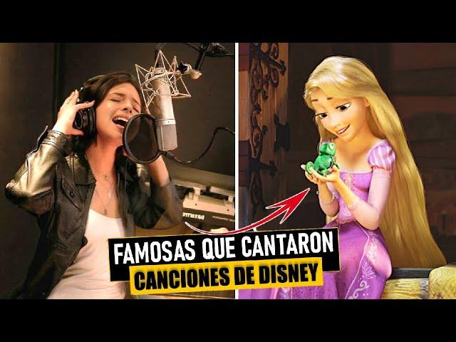 ARTISTAS LATINOS Que NO SABIAS Que CANTABAN Canciones de DISNEY