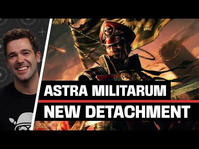 New Astra Militarum Detachment First Look! | Warhammer 40K Grotmas Calendar