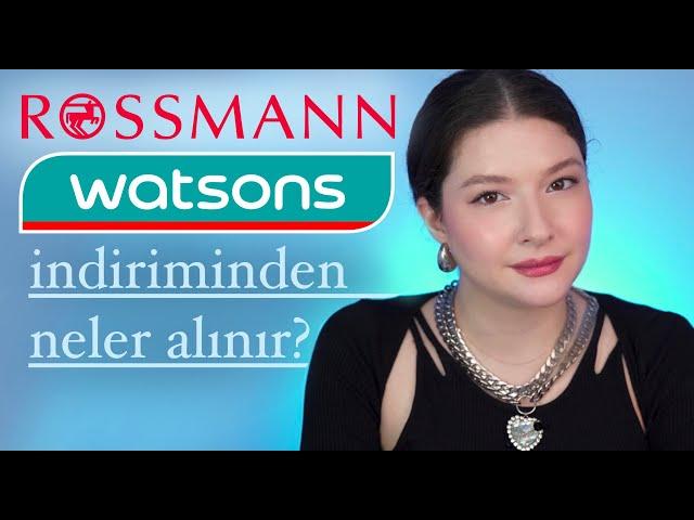 rossmann & watsons uygun - orta fiyatlı cilt bakım favorileri