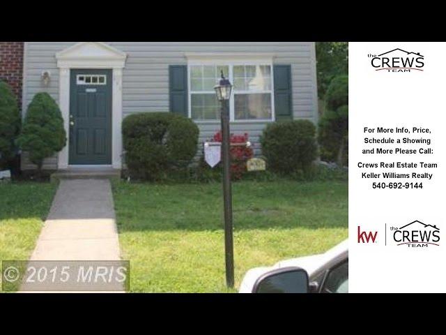 111 CLINT LANE, FREDERICKSBURG, VA Presented by Crews Real Estate Team.