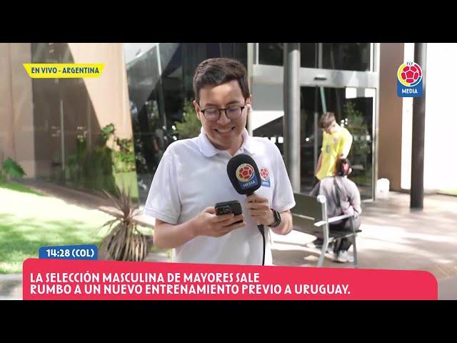  En vivo | Rumbo a entrenamiento | Selección Colombia de Mayores