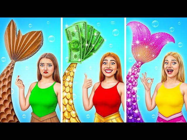 Rich vs Broke vs Giga Rich Mermaid by Super Hyper DO