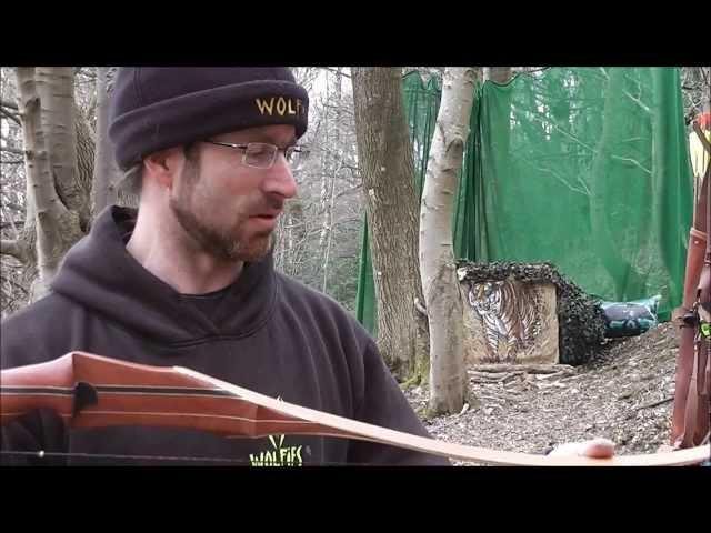 Bearpaw Products  - Bodnik Redman 50# Unboxing and Mini Range Tour. Instinctive archery