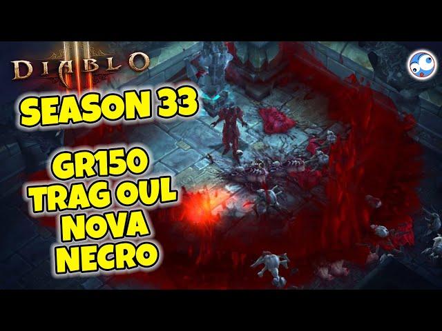 Trag'Oul Death Nova DOMINATES the early game in Diablo 3 Season 33