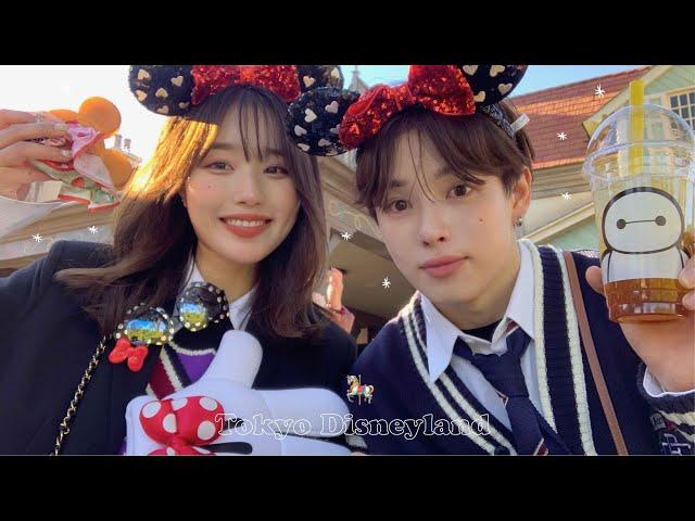 eng) 일본인 남친과 꿈의나라 도쿄 디즈니랜드에서 데이트하는 vlog ㅣ신데렐라성 테마의 Tokyo Disneyland 