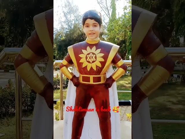 Shaktiman is back with his power  #ytshorts #shorts #shaktimaan #