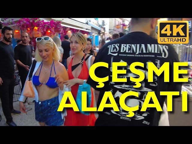 Ultimate Çeşme Alaçatı Walking Tour 4K UHD | Alacati 2024, Cesme - Turkey