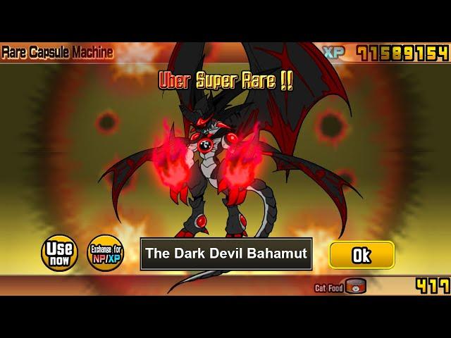 The Battle Cats - Unit The Dark Devil Bahamut!