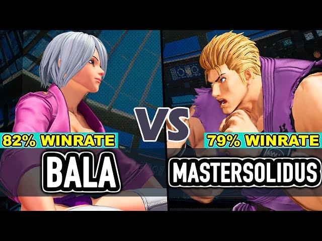 KOF XV ▰ BALA (Geese/Ángel/Iori) vs MASTERSOLIDUS (Ryo-Geese/K'-Yamazaki/Geese-Heidern)