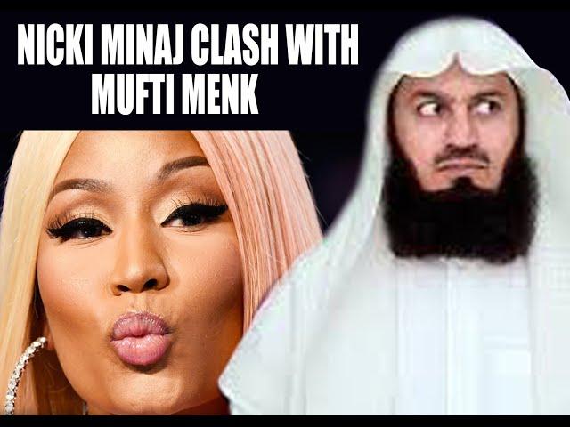 NICKI MINAJ CLASH WITH MUFTI MENK