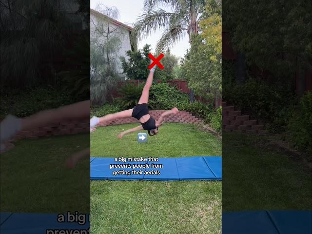 Learn a flip RISK FREE! #aerial #tumbling #tutorial #flip #cheer #gymnastics #dance