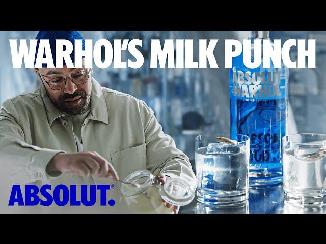 Warhol’s Milk Punch | Absolut Warhol | Absolut Drinks With Rico