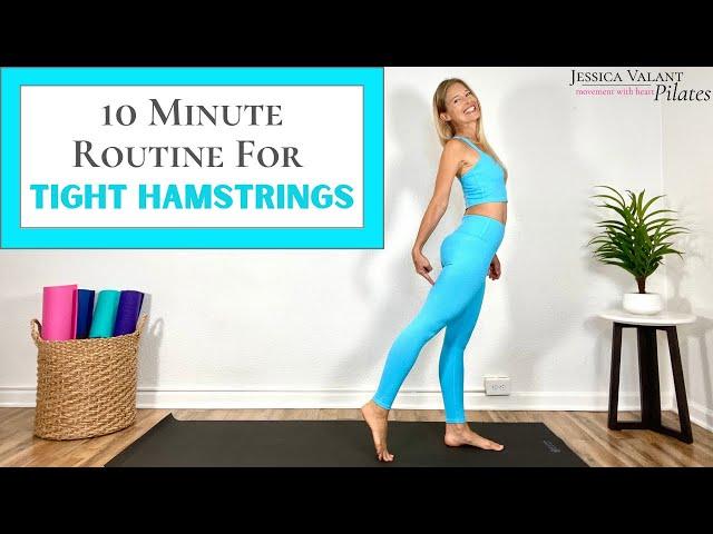 Fix Your Tight Hamstrings - 10 Minute Hamstring Stretches!