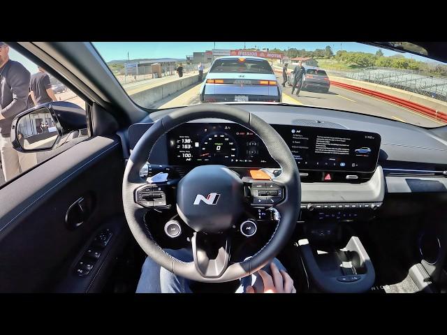 2025 Hyundai IONIQ 5 N - POV First Driving Impressions