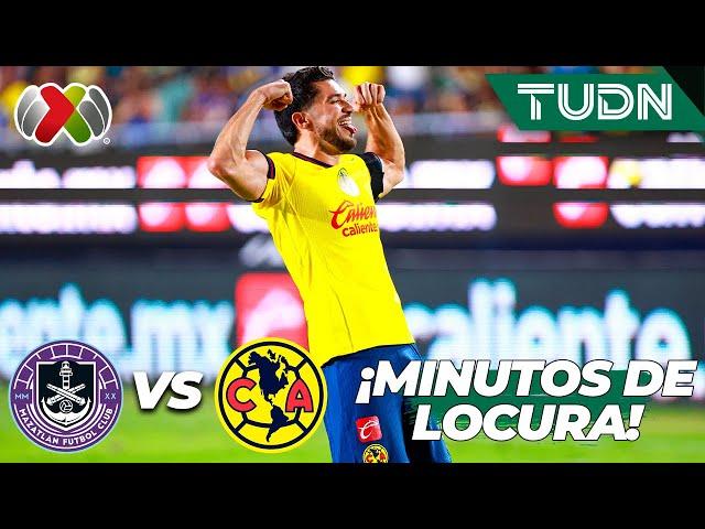 ¡Goleada del América en diez MINUTOS DE LOCURA! | Mazatlán 0-3 América | Liga Mx-AP2024 - J15 | TUDN