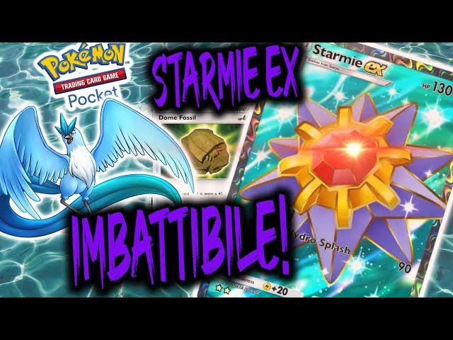 STARMIE EX, LA CARTA PIU' FORTE DEL GIOCO! VINCE DA SOLA! Pokémon[TCGP]Trading Card Games Pocket