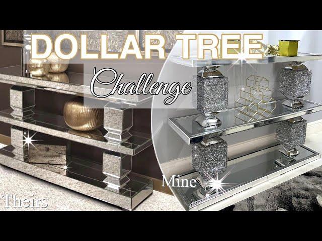 DOLLAR TREE Dining Wall Show Room TABLE! DIY TABLE that Looks Like the Real Deal!